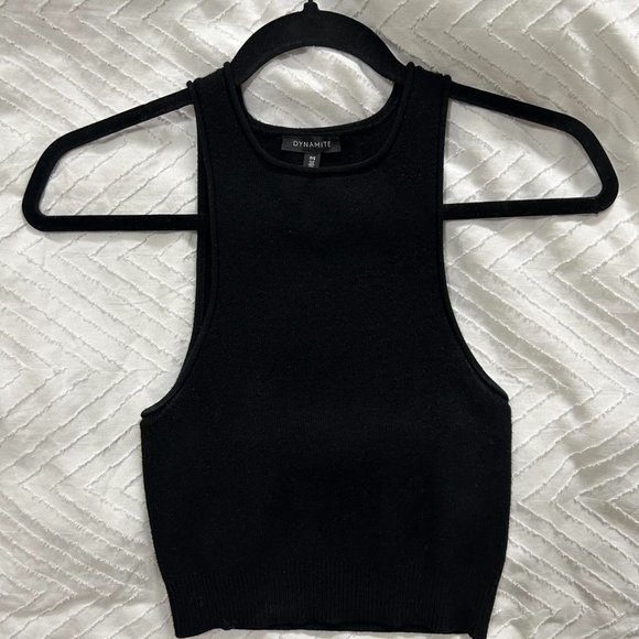 Dynamite Knit Tank Muscle Tank - Picture 2 of 7